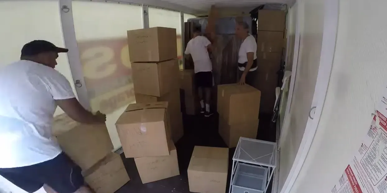 Boxes on the move